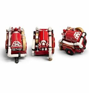 RARE Vintage 1994 Matchbox Mattel Red Fire Pumper Trailer Diecast Toy Vehicle